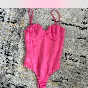 Zara Pink Bodysuit with Straps